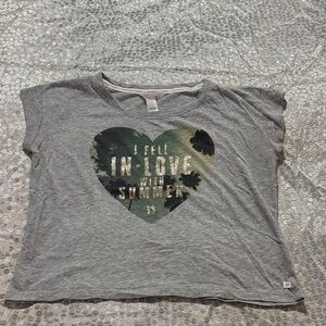 Victoria's Secret Heather Gray T-Shirt